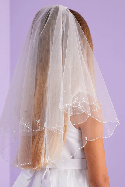 P150 - Communion Veil - White Hope