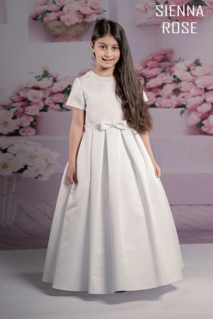 Sweetie Pie- Sienna Rose White Communion Dress - SR703