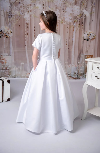 MASSIVE COMMUNION DRESS SALE 2025!!! Sweetie Pie White Communion Dress - April