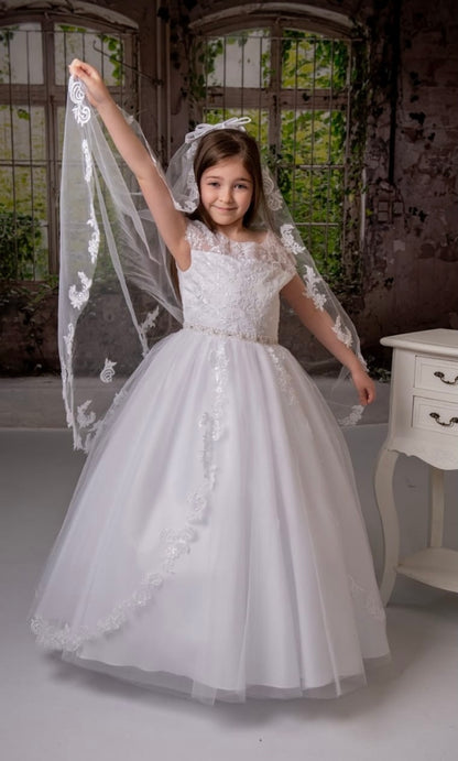 Communion Veil - White 4036