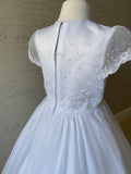 MASSIVE COMMUNION DRESS SALE 2024!!! Little People Communion White Dress - Honey