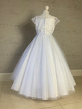 Celebrations Communion White Dress - Fleur