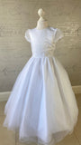 MASSIVE COMMUNION DRESS SALE 2024!!! Little People Communion White Dress - Honey