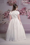 MASSIVE COMMUNION DRESS SALE 2024!!! Sweetie Pie - Sienna Rose White Communion Dress - SR707