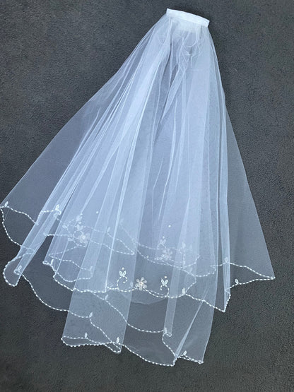 P150 - Communion Veil - White Hope