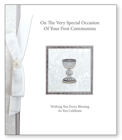 Communion handcrafted card - 4055