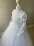 Romantica White Communion Dress -EG20101A