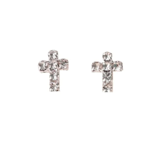 Cross Communion Clip-on Earrings