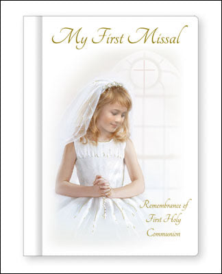 Communion hard back prayerbook - Girl 4118