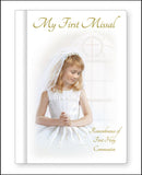 Communion hard back prayerbook - Girl 4118