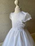 MASSIVE COMMUNION DRESS SALE 2024!!! Little People Communion White Dress - Honey